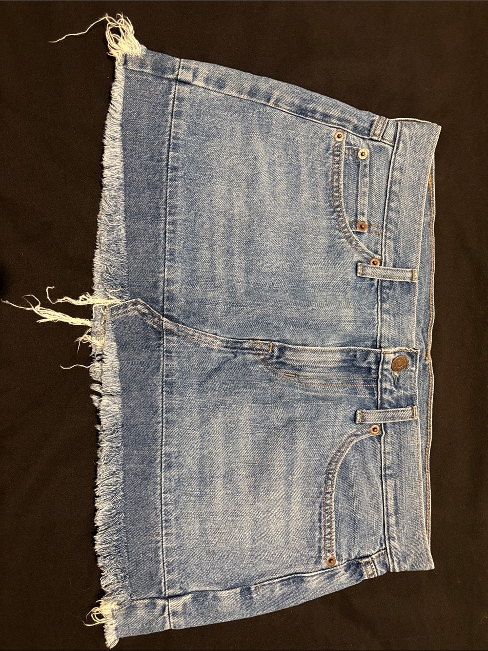 Levi's denim miniskirt